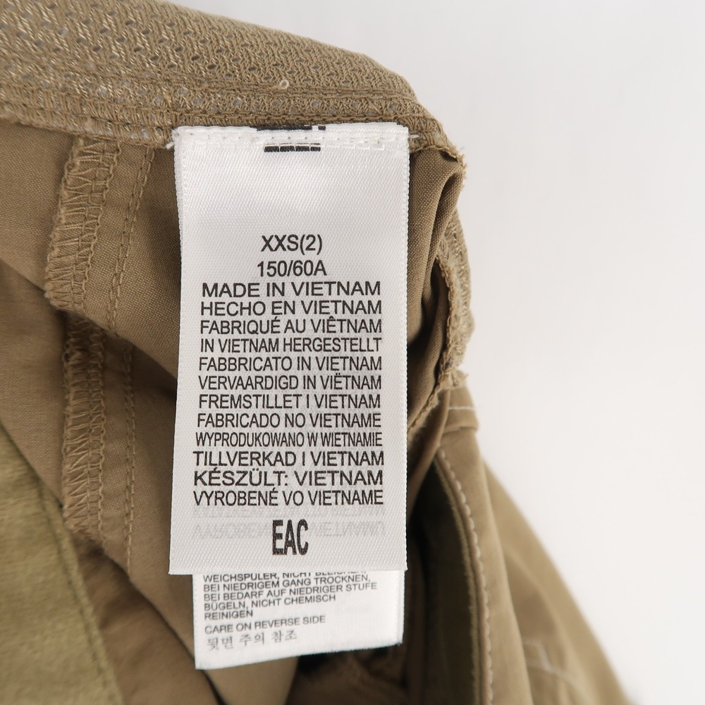 Marmot Kodachrome Shorts Womens 2 Tan Hiking Nylon Stretch Zipper Pockets - Picture 7 of 9